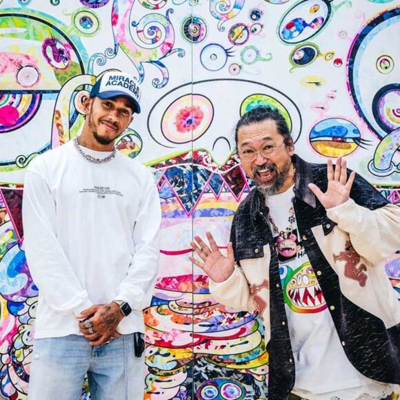 Takashi Murakami Lewis Hamilton Speedway L/S Tee - Picture 12 of 12